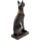 Ägypten Bastet Katze Schwarz