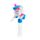 Unicorn Magic Einhorn Handbetriebener Handventilator mit Blasen