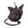 Lucky the Black Cat Katze faltbare wiederverwendbare Einkaufstasche  