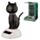 Schwarze Katze Solar Pal Wackelfigur
