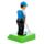 Golfspieler Solar Pal Wackelfigur