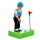 Golfspieler Solar Pal Wackelfigur