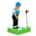 Golfspieler Solar Pal Wackelfigur