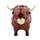 Highland Coo Kuh Solar Pal Wackelfigur