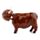 Highland Coo Kuh Solar Pal Wackelfigur