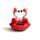 Amore Flamingo-Liebespaar Solar Pal Wackelfigur