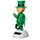 Leprechaun Irischer Kobold Solar Pal Wackelfigur