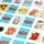 Foodiemals Domino-Spiel für Kinder