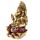 Ganesha-Statue Gold-Rot 16 cm