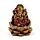 Ganesha & Lakshmi Statuen Lotus 8 cm 2er-Set