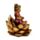 Ganesha & Lakshmi Statuen Lotus 8 cm 2er-Set