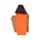 Spooky Spukhaus Schwarze Katze & Gespenst Halloween Rot-Braun LED-Dekoration