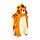 Adoramals Wild Wildtiere Alfie the Tiger Kinderhandtuch mit Kapuze