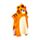Adoramals Wild Wildtiere Alfie the Tiger Kinderhandtuch mit Kapuze