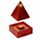 Mangoholz Pyramiden Räucherbrenner mit Buddha & Schnitzarbeit