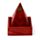Mangoholz Pyramiden Räucherbrenner mit Buddha & Schnitzarbeit