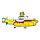 The Beatles Yellow Submarine U-Boot-förmiges Holzpuzzle 130 Teile 