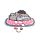 Pusheen the Cat Katze Figuratives Holzpuzzle 130 Teile 