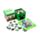 Minecraft Creeper-förmiges Holzpuzzle 130 Teile 
