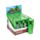 Minecraft Creeper Kaleidoskop in geformter Behälter