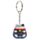 Maneki Neko Glückskatze 3D PVC-Schlüsselanhänger
