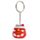 Maneki Neko Glückskatze 3D PVC-Schlüsselanhänger