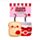 Squidglys J'Adoramals Marmelade & Toast  Mini-Schlüsselanhänger 2er-Set