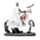 Mittelalter Kreuzritter Ritter zu Pferd Beschützer Statue
