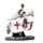 Mittelalter Kreuzritter Ritter zu Pferd Verteidiger Statue