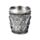 Schwarzer Ritter Dekoratives Schnapsglas 