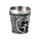 Schwarzer Ritter Dekoratives Schnapsglas 