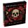 Skulls & Roses Totenkopf & Rosen Untersetzer 4er-Set