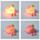 Foodiemals Peach Pfirsich LED-Lampe Nachtlicht & Handy-Halter