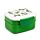 Minecraft Creeper & TNT Stapelbare Bento-Lunchbox mit Besteck & Clipverschluss 
