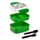 Minecraft Creeper & TNT Stapelbare Bento-Lunchbox mit Besteck & Clipverschluss 