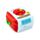 Foodiemals Elidi the Strawberry Erdbeere Lunchbox mit Clipverschluss