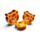 Adoramals Tigerform Lunchboxen Brotdosen 3er-Set