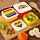 Somewhere Rainbow Regenbogen Lunchboxen Brotdosen 3er-Set S/M/L