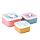 Unicorn Magic Einhorn Lunchboxen Brotdosen 3er-Set S/M/L