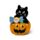 Spooky Kürbis mit Katze Lippenbalsam im Figurativen Behälter