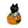 Spooky Kürbis mit Katze Lippenbalsam im Figurativen Behälter