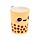 Foodiemals Boba the Bubble Tea Keramikbecher mit Deckel
