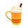 Foodiemals Pumpkin Spiced Latte Keramikbecher mit Deckel