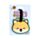 Adoramals Shuggs the Shiba Inu Hund PVC-Kofferanhänger