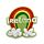 Luck of the Irish Regenbogen Irland Souvenir PVC Magnet