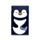 Adoramals Nico the Penguin Pinguin Aufklappbarer Notizblock 60 Seiten