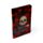 Skulls & Roses Totenkopf & Rosen Notizbuch A5 Liniert Recyclingpapier