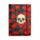 Skulls & Roses Totenkopf & Rosen Notizbuch A5 Liniert Recyclingpapier