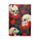 Skulls & Roses Totenkopf & Rosen Notizbuch A5 Liniert Recyclingpapier