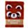Adoramals Roter Panda Fluffies Plüsch Notizbuch